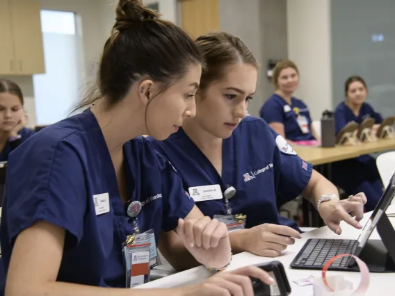 UA Nursing Students