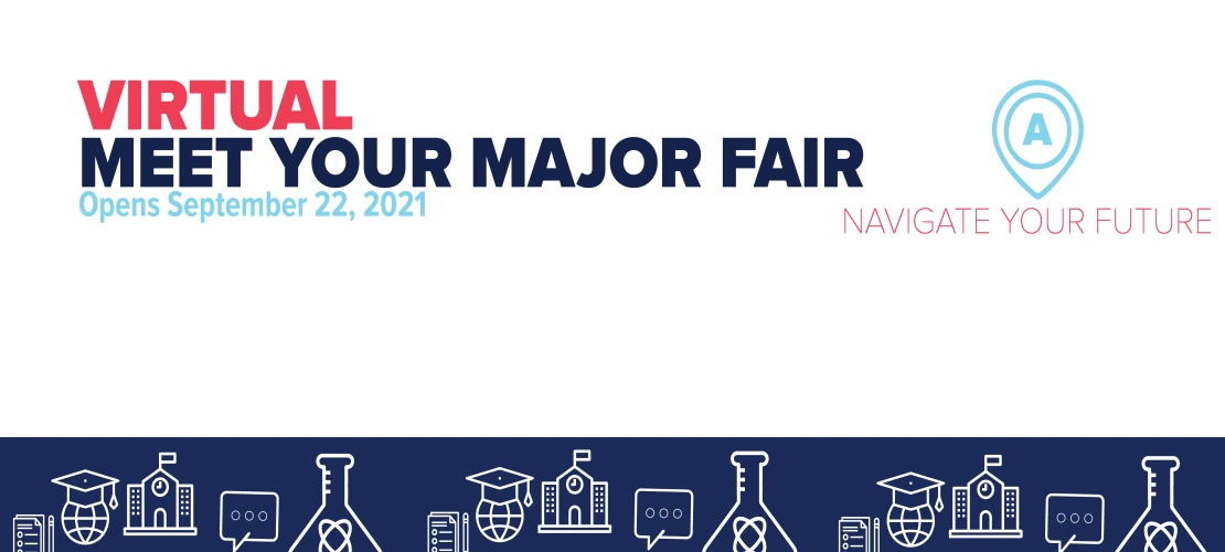 Meet Your Major Fair poster