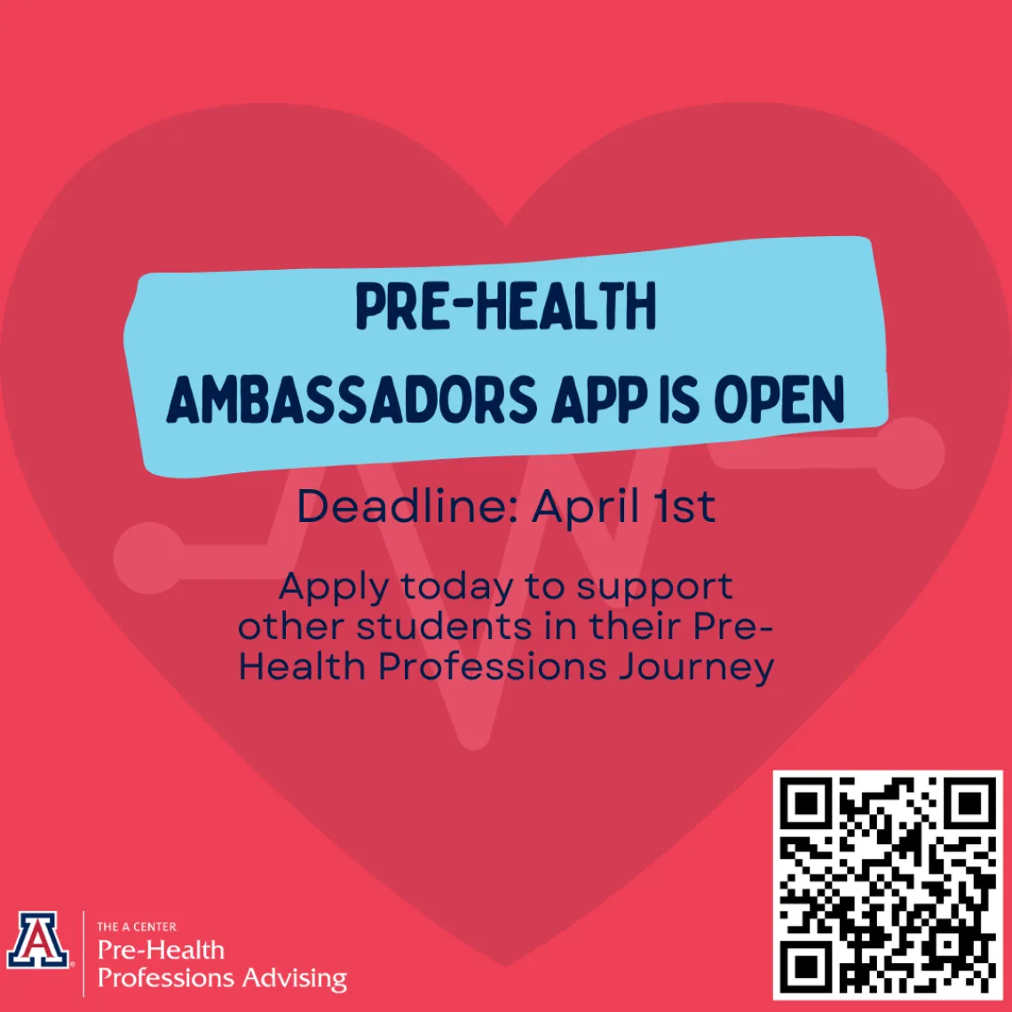 Flyer for PHA application. Information in body.