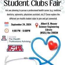 Student Club Fair flyer